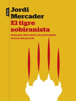 cover image of El tigre sobiranista